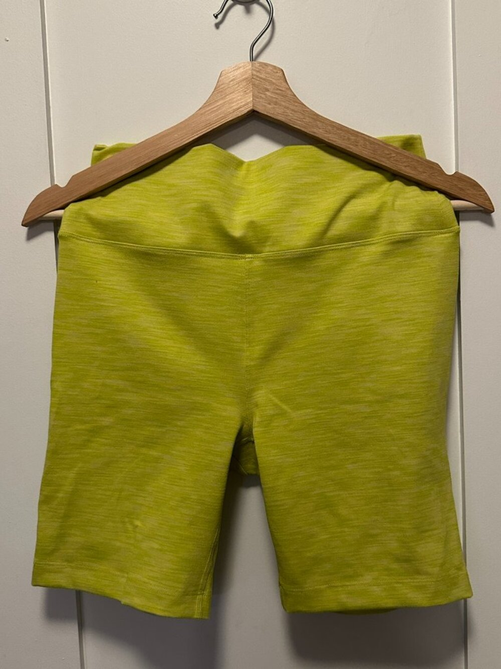 Outdoor Voices Warmup 5in Short in Lemon Lime/green yellow color! Size M